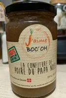 La confiture de poire du papa Noël