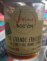 La grande fraîcheur : la confiture pomme citron