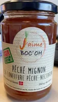 Confiture pêche nectarine
