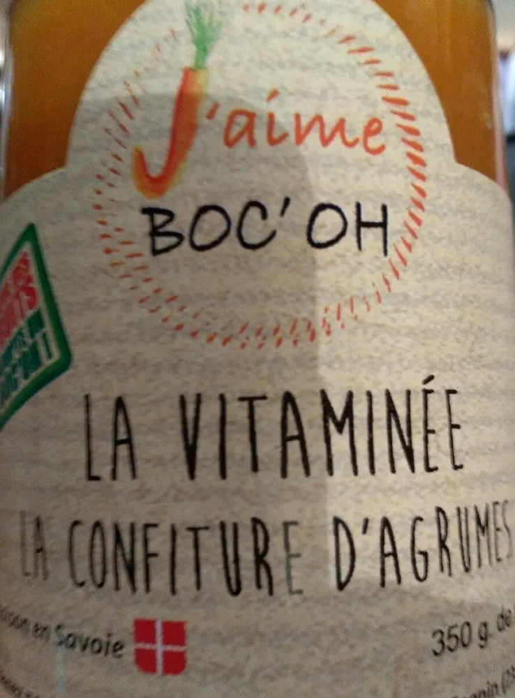 La vitaminée la confiture d'agrumes