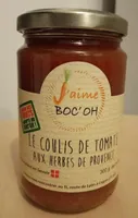Le coulis de tomate aux herbes de Provence