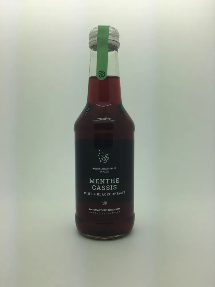 Infusion & Fines bulles Menthe Cassis