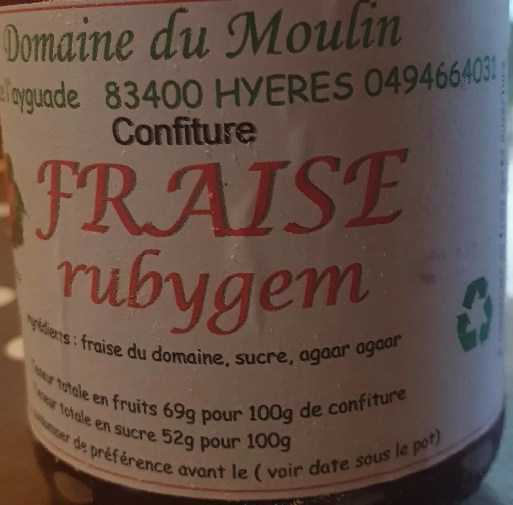 Confiture Fraise rubygem
