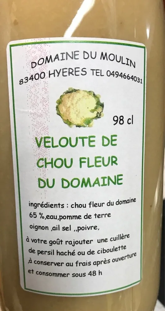 Velouté de Choux Fleurs