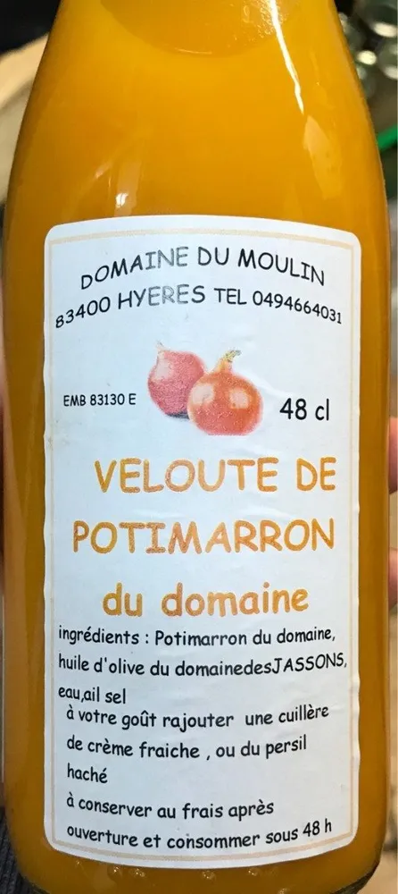Velouté de Potimarron