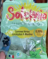 Gommes vertes eucalyptus & menthol