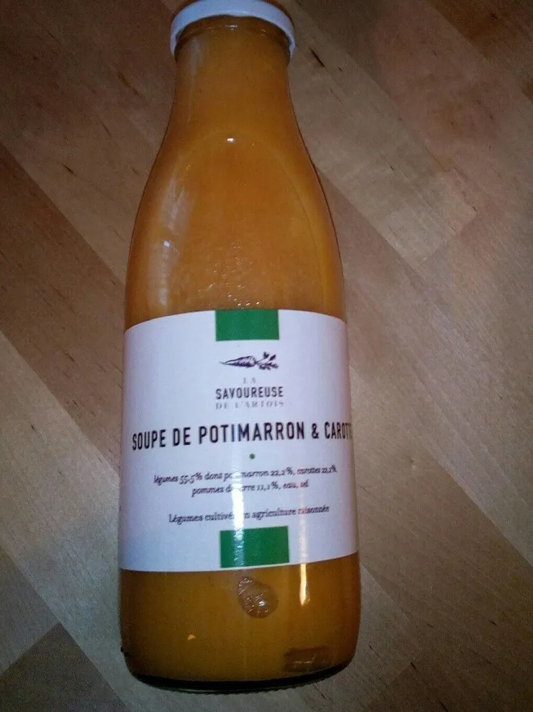 Soupe potimarron & carotte