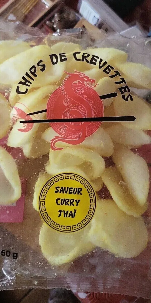 Chips de crevettes