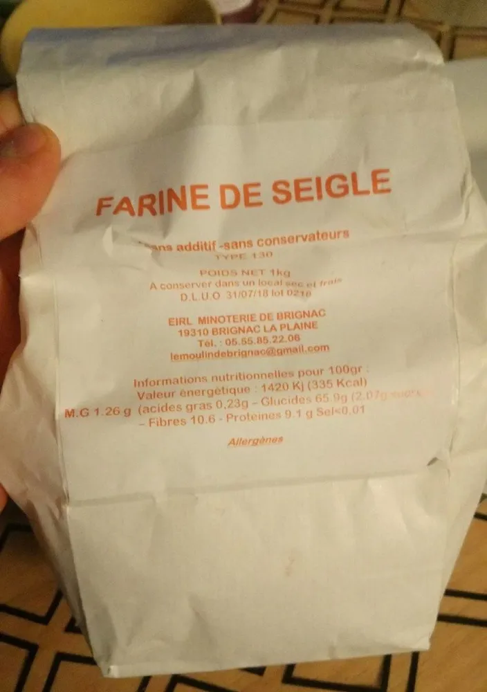 Farine de Seigle
