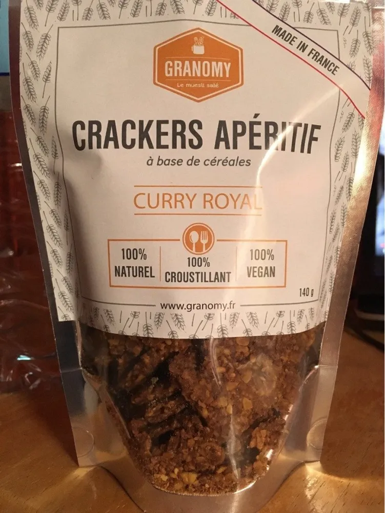 Crackers Apéritif (curry royal)