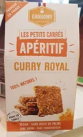 Les petits carrés apéritif - Curry Royal