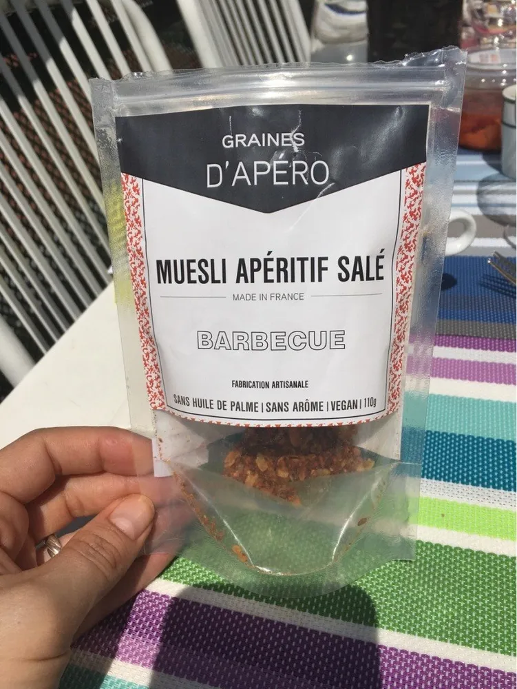 Muesli apéritif salé