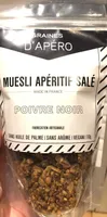 Muesli aperitif salé