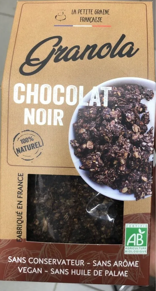 Granola chocolat noir