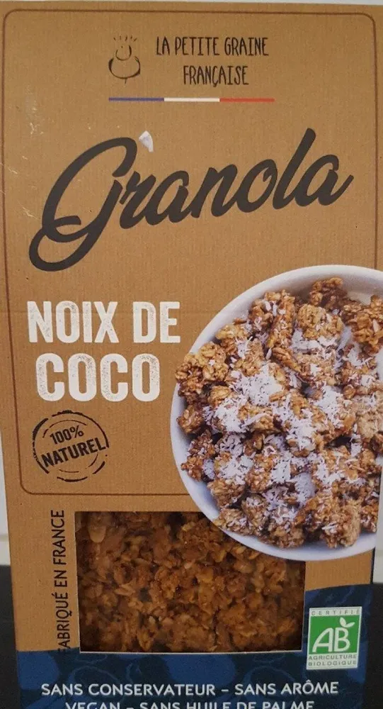 Granola noix de coco