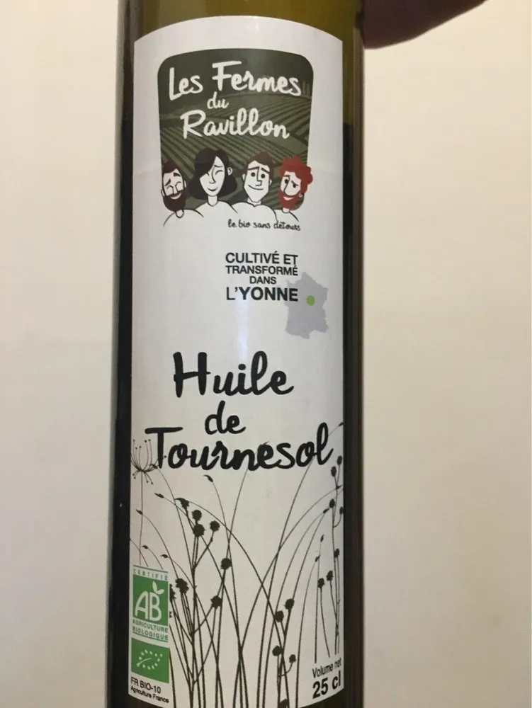 Huile tournesol bio 25 cl