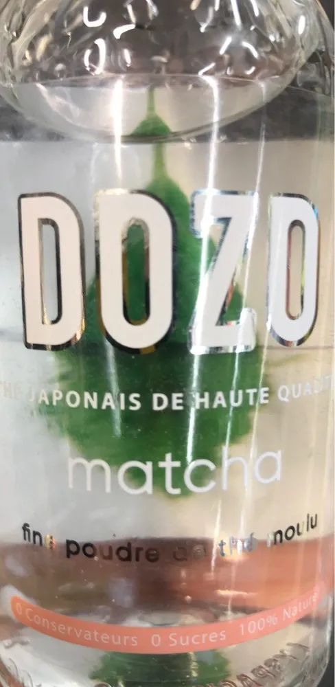 Dozo matcha tea