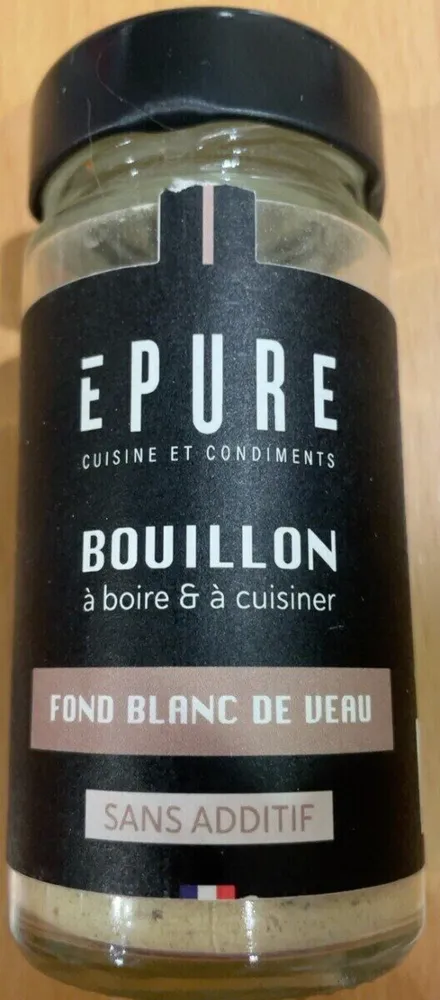 Bouillon fond blanc de veau