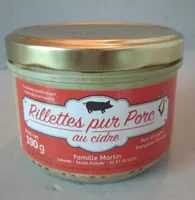 Rillettes pur porc au cidre