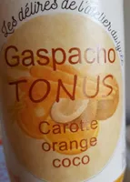 Gaspacho carottes orange coco