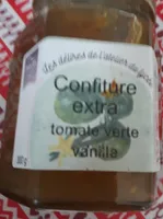 Confiture extra tomate verte vanille