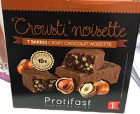 Protifast barres Crousti' noisette