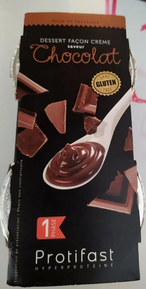 Dessert façon chocolat
