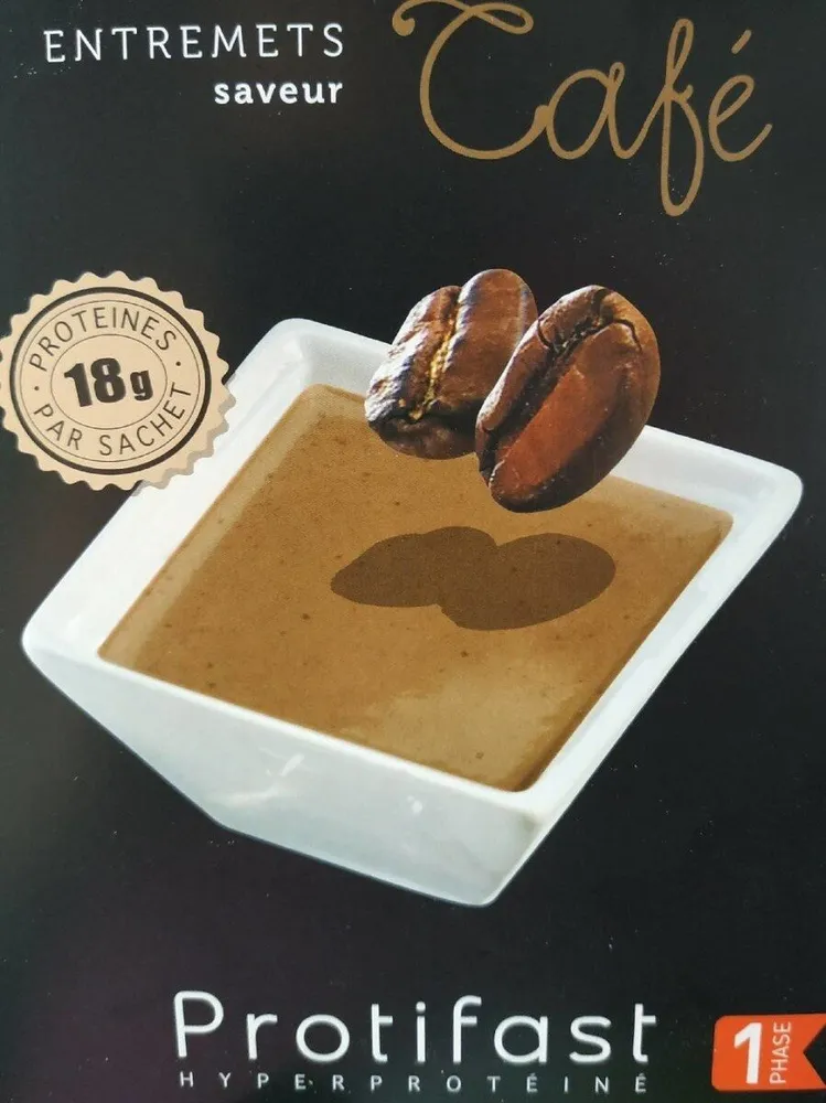 Entremet café protifast