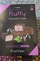 Fluffy BARRES CHOCOLAT CASSIS PROTEINES