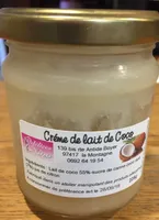Creme de lait de coco