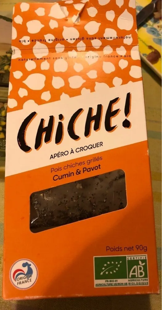 Pois chiches grillés Cumin & pavot