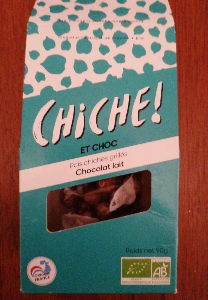 Pois chiche grillés chocolat au lait