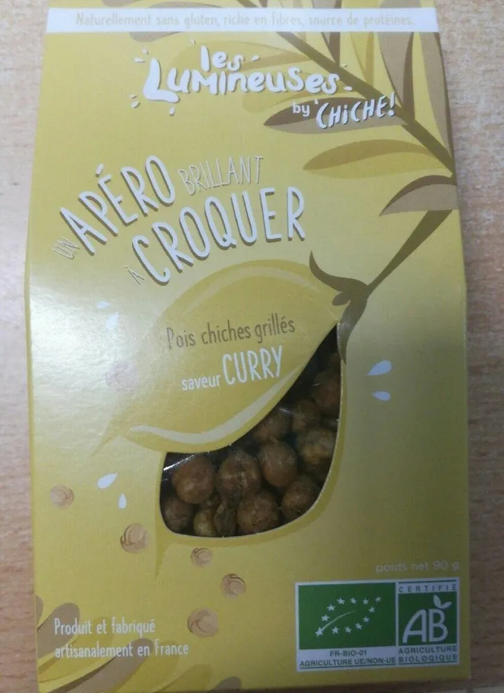 Pois chiches grillés saveur curry
