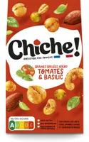 Graines grillés apero tomates basilic