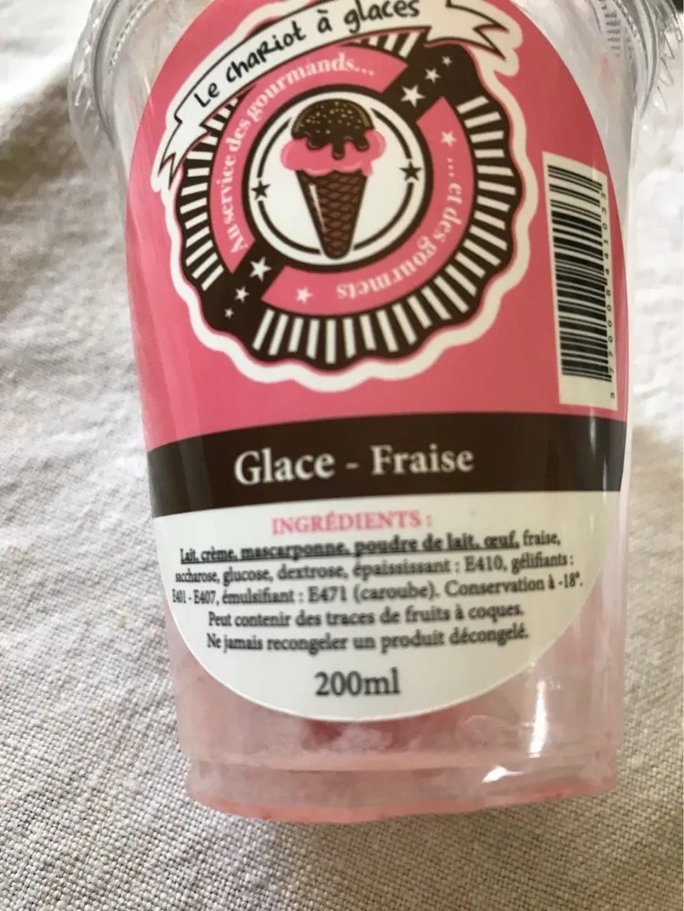 Glace-Fraise