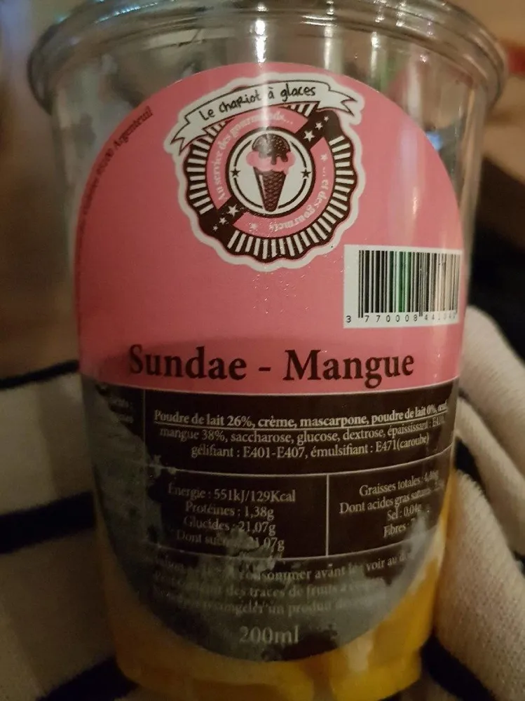 Sundae mangue
