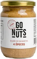 Beurre de cacahuètes 4 épices Bio