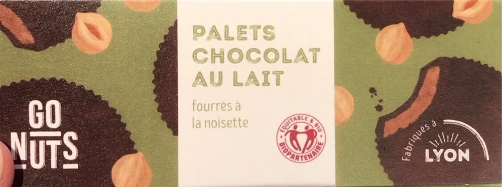 Palets chicolat au lait