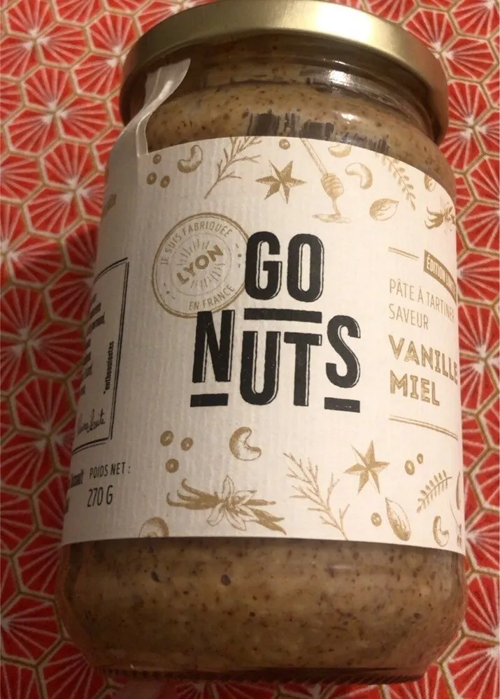 Pâte à tartiner saveur vanille miel