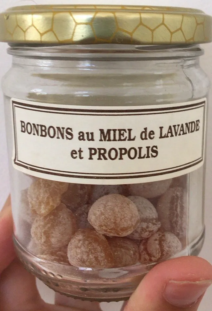 Bonbons aux miel de lavande et propolis