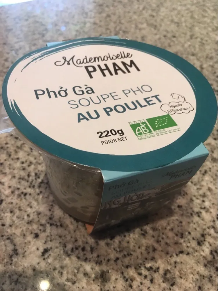 Soupe Pho au poulet