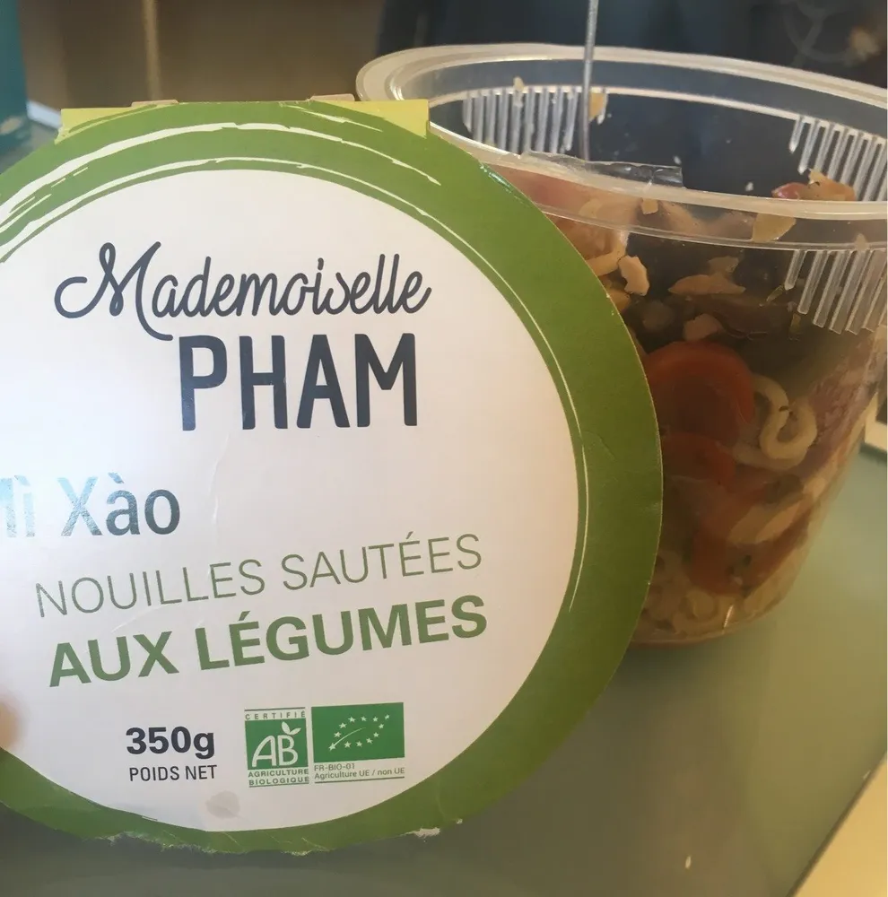 Mi xao nouilles sautees aux legumes