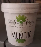 Glace bio au lait de brebis à la menthe