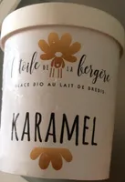 Glace Bio au Lait de Brebis: Karamel