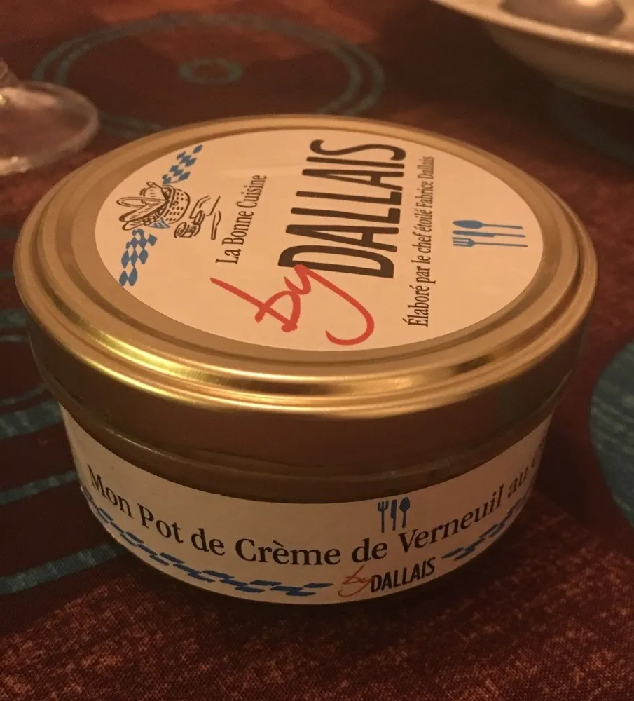 Mon pot de creme de Verneuil au chocolat