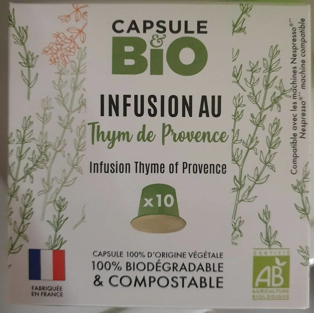 Infusion au thym de Provence