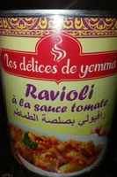 Ravioli à la sauce tomate
