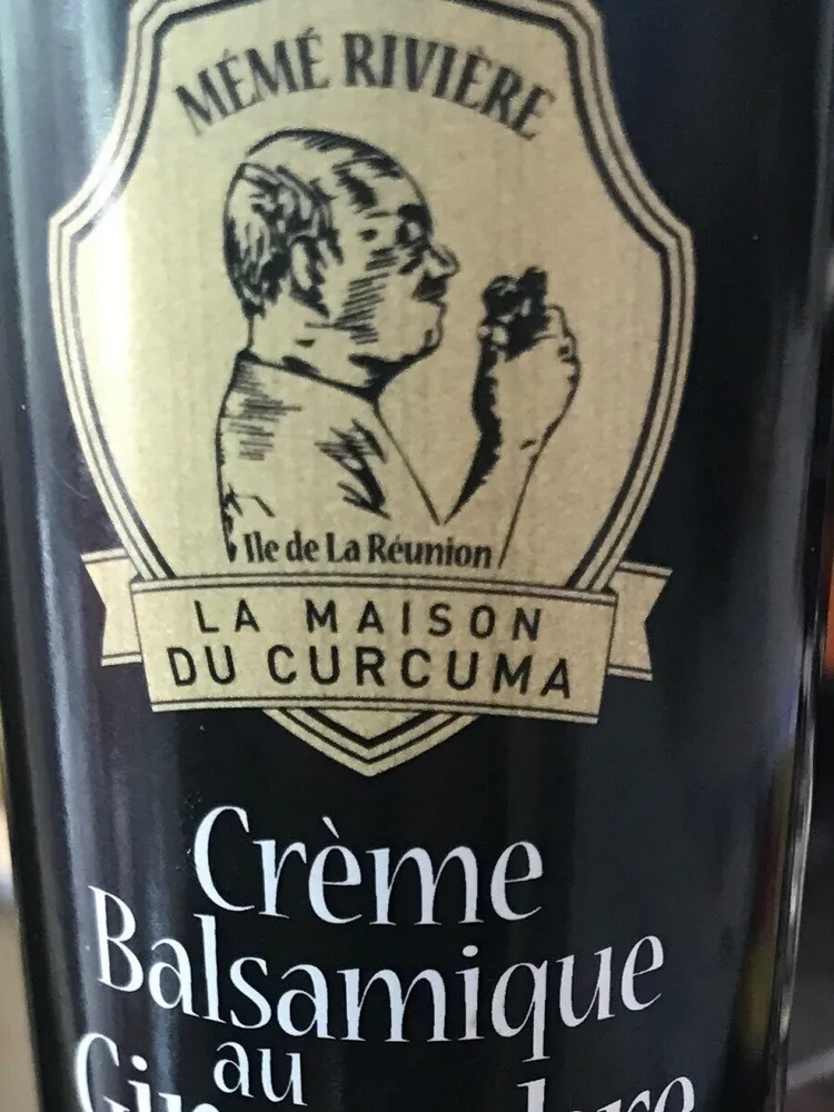 Creme balsamique au gingembre