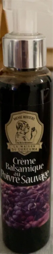 Creme basalmique au poivre sauvage