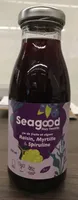 Jus de fruits et algues Raisin, Myrtille, Spiruline